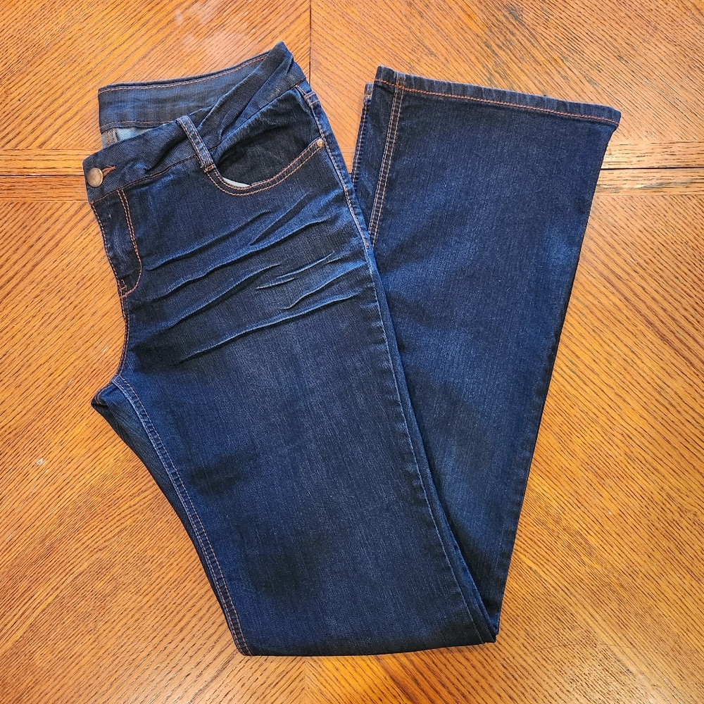 Alloy Low Rise Flare Jeans
